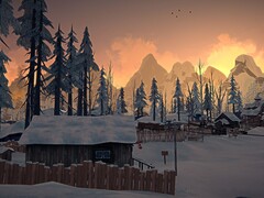 Un'immagine che mostra un'ambientazione di The Long Dark, ora scontato del 75% su Steam.