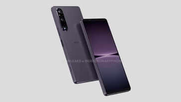 Xperia 1 V (Fonte immagine: GreenSmartphones/@OnLeaks)