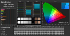 CalMAN - ColorChecker (calibrato)