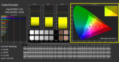 CalMAN - ColorChecker (calibrato)