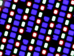 Griglia di pixel del pannello OLED