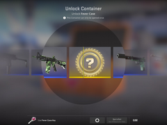 Uno screenshot di un giocatore che apre il caso Fever di Counter Strike 2