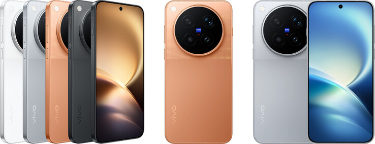 Opzioni di design e colori della serie Vivo X500 Pro