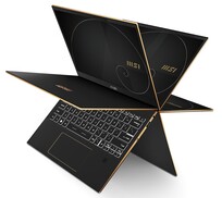 MSI Summit 13 Flip Evo - Modalità convertibili. (Fonte immagine: MSI)