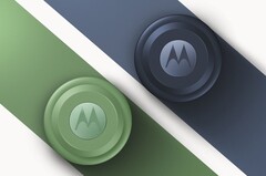 Il Moto Tag è disponibile in due opzioni di colore. (Fonte: Motorola).