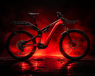 La e-bike Specialized Levo 4 X è disponibile in una vivace tonalità di rosso
