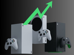 Aumento delle vendite delle console Xbox nel mese di aprile 2025 (Fonte: Microsoft Gaming con modifiche)