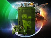 La console Xbox Series X25 vista di fronte a giochi esclusivi