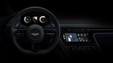 CarPlay di prossima generazione per Aston Martin. (Immagine: Aston Martin)