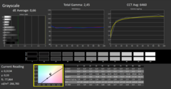 CalMAN - Scale di grigio calibrate)