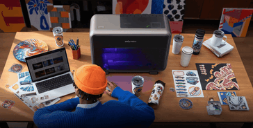 Flusso di lavoro della stampante UV E1.