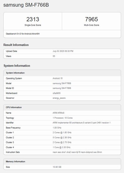L'Exynos 2500 eguaglia solo lo Snapdragon 8 Gen 3 nei test della CPU.