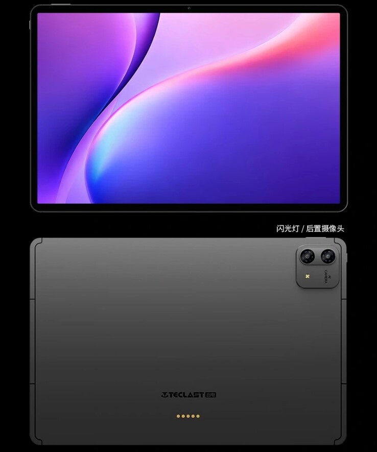 Il tablet Teclast T70 Pro presenta un design minimalista e senza fronzoli.