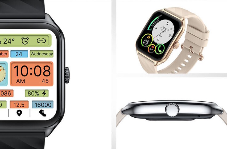 Lo smartwatch è dotato di una corona rotante funzionale (Fonte: Zeblaze)