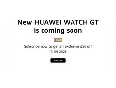 Huawei ha annunciato il lancio imminente della serie Watch GT 6. (Fonte: Huawei)