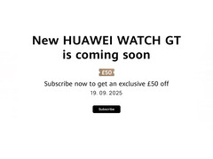 Huawei ha annunciato il lancio imminente della serie Watch GT 6. (Fonte: Huawei)