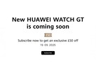 Huawei ha annunciato il lancio imminente della serie Watch GT 6. (Fonte: Huawei)