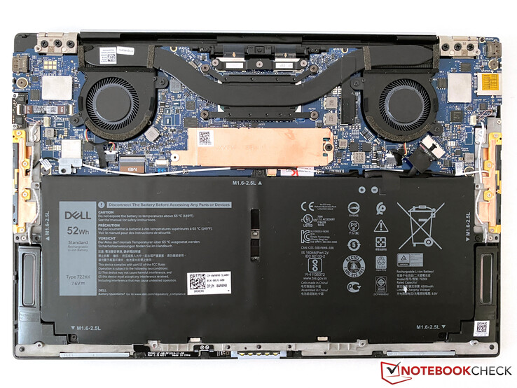 Interni del Dell XPS 13