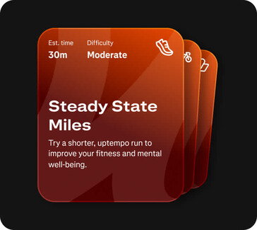 Vengono suggeriti diversi allenamenti specifici. (Fonte: Strava)