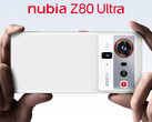 Lo Z80 Ultra sarà lanciato il 22 ottobre 2025 in Cina. Nella foto: il retro del telefono con fotocamera di punta. (Fonte: Nubia)