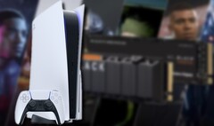 La PlayStation 5 è stata lanciata nel novembre 2020 con soli 825 GB di memoria SSD. (Fonte immagine: Sony/Western Digital - modificato)