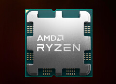Sono trapelati online i benchmark di gioco dell'AMD Ryzen 9 7950X3D (immagine via AMD)