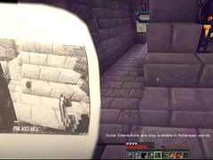 Lo YouTuber smill ha giocato a Minecraft su una stampante per ricevute. (Fonte: smillgames via YouTube)