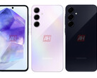 Il Galaxy A55 è trapelato finora in tre colori. (Fonte immagine: Android Headlines)