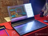 Il ThinkBook Transparent Display Laptop è uno dei dispositivi più particolari che verranno presentati al MWC 2024. (Fonte: Notebookcheck)
