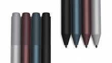 Surface Pen in quattro colori: Platinum, nero, bordeaux, Blu cobalto