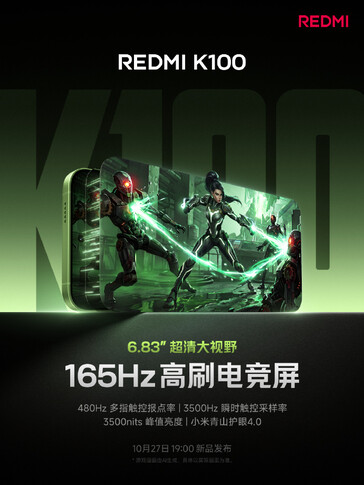 Il Redmi K100 verrà fornito con HyperOS 4.