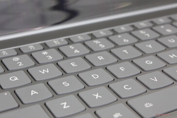 L'esperienza di digitazione è più vicina a quella di un IdeaPad che a quella di un ThinkPad