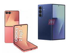 Galaxy Z Flip7 e Galaxy Z Fold7 dovrebbero essere affiancati dalla serie Galaxy Watch8 all'evento Galaxy Unpacked del mese prossimo. (Fonte immagine: via Android Headlines & Evan Blass)
