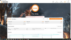 3DMark Fire Strike (GPU @ 1440 MHz VRAM @ 9000 MHz)