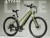 L'e-bike Lectric XPress Lite nella colorazione verde pino