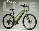 L'e-bike Lectric XPress Lite nella colorazione verde pino