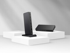 È stato annunciato l&#039;ASUS Triple 4K Thunderbolt 4 Dock DC500. (Fonte: ASUS)