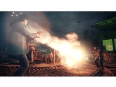 Gli effetti di luce e ombra in Alan Wake Remastered sono ovviamente migliori di quelli dell'originale per Xbox 360 (Immagine: Remedy Entertainment)
