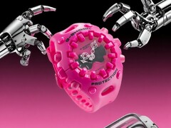 Il nuovo G-Shock GA-V01-4A rosa di Casio (nella foto) è arrivato in Cina. (Fonte: Casio)