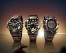Da sinistra: il Casio GR-B300H-5A, il GG-B100XMH-5A, il GW-9500MH-5.
