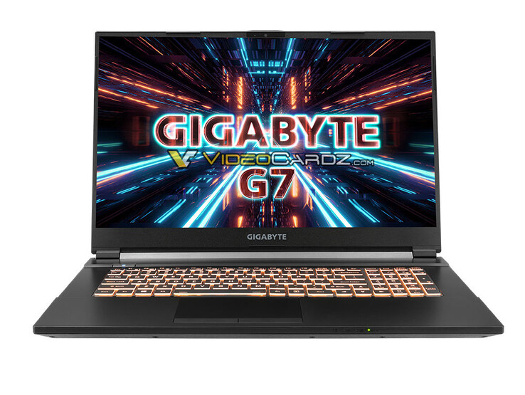 Gigabyte G7. (Fonte Immagine: Gigabyte/VideoCardz)