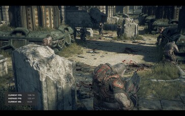 Gears of War: Reloaded su Lenovo LOQ 16IRH8. (Fonte: Darryl Linington - Notebookcheck)