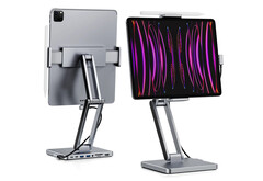 Invzi MagHub 3 espande l'iPad Pro con una docking station 8-in-1 USB-C. (Immagine: Invzi)