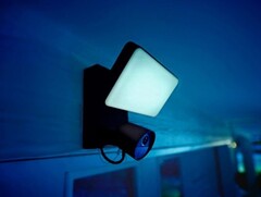 La telecamera con proiettore Philips Hue Secure ha una luminosità fino a 2.250 lumen. (Fonte: Philips Hue)