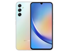 Samsung Galaxy A34 Argento (Fonte: Samsung Newsroom)