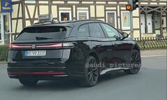 Da tempo si vocifera che Audi stia sviluppando una variante station wagon della sua prossima berlina elettrica ID.7. (Fonte: wilcoblok su Instagram)