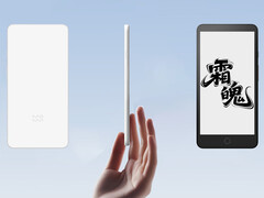 Il Moaan InkPalm Mini Plus 2 costa circa 196 dollari in Cina. Nella foto: un'immagine promozionale dell'e-reader. (Fonte immagine: Xiaomi - modificata)