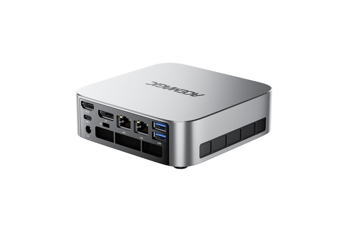 Il mini PC AceMagic F2A vanta una vasta gamma di opzioni di I/O, tra cui USB 4 e Ethernet da 2,5 G. 