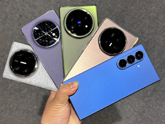 L'attuale gamma di smartphone pieghevoli in stile libro, compresi i recenti X Fold5, Find N5 e Galaxy Z Fold7, da sinistra a destra. (Fonte immagine: valutazione Xiaobai)