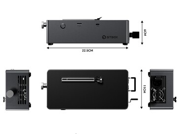 G-Dock offre USB Type-C e OCuLink (Fonte: Gtbox)